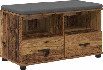 vidaXL Banco De Entrada Madera Vieja 80 X 38 X 46 Cm Vidaxl