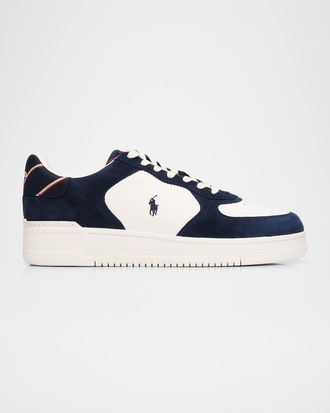 Polo Ralph Lauren Men & apos;s Masters Court Low-Top Sneakers