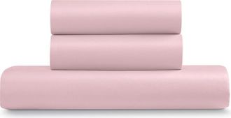 Ella Jayne Home Triple Brushed Duvet Cover & Sham Set in Rose at Nordstrom Rack, Size California King