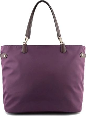 Pourchet Daily Grote Schoudertas - Dames - Shoppers - Paars - ONE Size - Nylon - Tassen