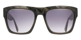 Derek Lam Merce GRNST Mens Sunglasses Green Size 54