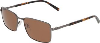 Nautica N5158S 030 Mens Sunglasses Gunmetal Size 57