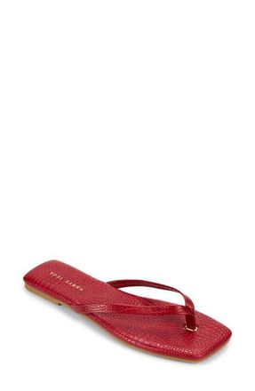Yosi Samra Mercer Flip Flop in Red at Nordstrom, Size 11
