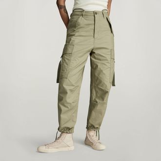 G-Star Cargo Broek Cropped Drawcord - Groen - Dames