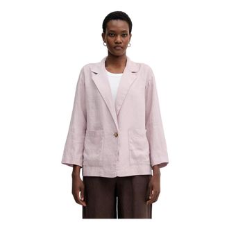 Benetton Dames, Jassen, Paars, Maat: XS Linnen