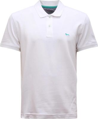 Harmont & Blaine Lrn 033 Polo Shirt - Heren - Polos - Wit - S - Katoen - Tops