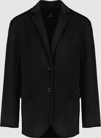 Anine Bing Veste Blazer Quinn Laine Noir