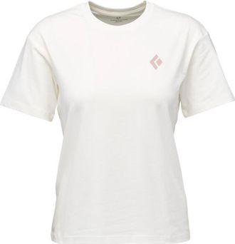 Black Diamond Heritage Badge S/S Tee T-Shirt f&uuml;r Damen | wei&szlig;