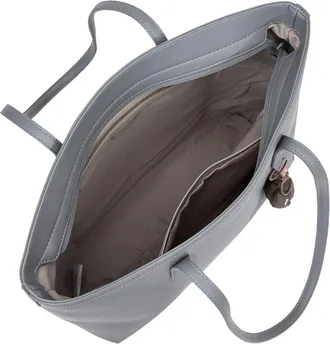 David Jones Damen Umhängetasche – PU Leder, Taupe, 27x13x8 Cm, Mit Verstellbarem Gurt