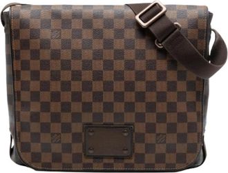 Louis Vuitton Pre-owned Cross Body Bags, female, Brown, Size: ONE SIZE Pre-owned The Brooklyn MM
