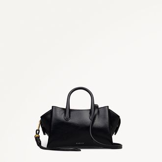 Radley London Black Small Ziptop Grab Bag The Romilly SS26 Radley London