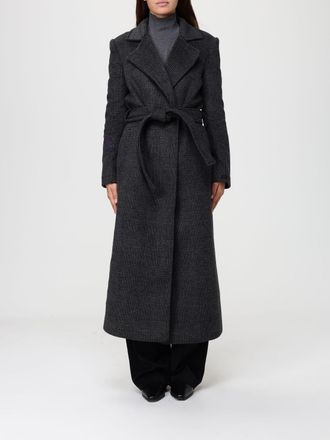 Twin-Set Cappotto lungo MYFO Twinset Actitude in panno check