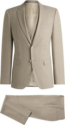 HUGO BOSS Heren, Pakken, Beige, Maat: XL
