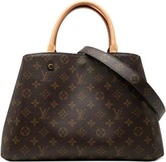 Louis Vuitton Pre-owned Montaigne MM - - Pre-owned - Donna - Marrone - ONE SIZE