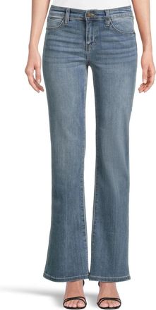 Liverpool L.A. Womens Liverpool Los Angeles Lucy Jeans Blue Mid Rise Bootcut Leg GBO806