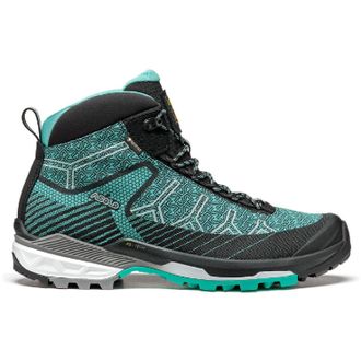 Asolo Womens Falcon EVO Jacquard GV Hiking Boots Blue 8