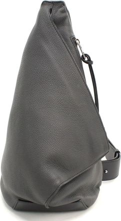 Loewe Gray Leather Sling Bag (Pre-Owned)