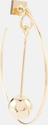 Jacquemus Asymmetric hoop earrings