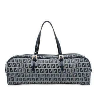 Fendi Pre-owned Fendi Zucchino Canvas Handbag Ladies 71 16560 0 012