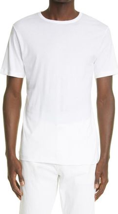 Sunspel Sea Island Cotton T-Shirt in White at Nordstrom, Size Xx-Large