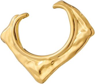 Oscar De La Renta Abstract O Cuff Bracelet