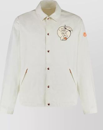 Moncler cotton blend lightweight jacket