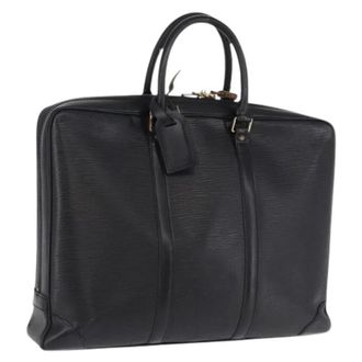 Louis Vuitton Pre-owned Business Bag - Dames - Pre-owned - Zwart - Maat: ONE Size Leer