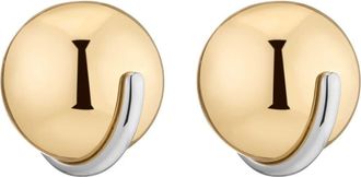Demarson Jane Two-Tone Oversize Stud Earrings in Two Tone at Nordstrom