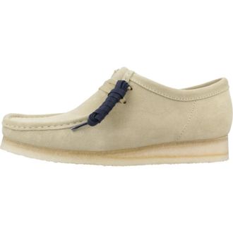 Clarks Wallabee - Heren - Veterschoenen - Beige - 46 EU - Su&egrave;de - Schoenen