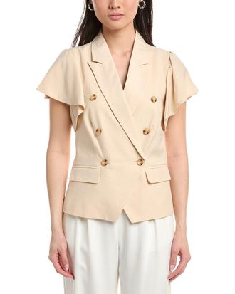 Nanette Lepore Ruffle Blazer