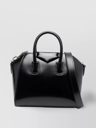 Givenchy leather bag with handles and detachable strap