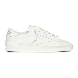 Golden Goose Sneakers, male, White, Size: 12 US Stardan Sneakers