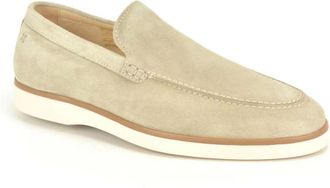 Berkelmans Schoenen, Heren, Beige, 44 EU, Su&egrave;de, Daim Loafer DZ