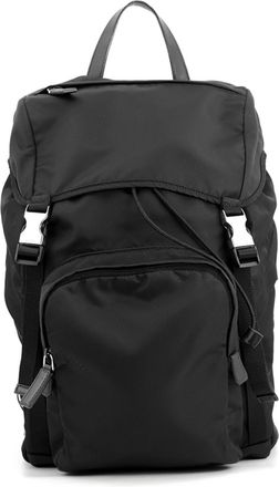 Prada Black Nylon Backpack (Pre-Owned)