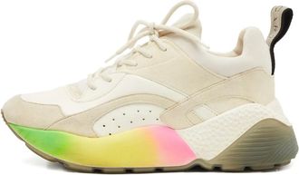 Stella McCartney Sneakers con design color-block - Bianco