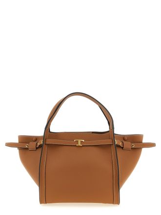 Tod's Brown Calfskin Tote Womens Bag