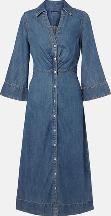 Veronica Beard Abito chemisier di jeans Haydon