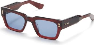 Akoni Zonnebrillen - unisex - Zonnebrillen - Rood - 52 MM - Accessoires