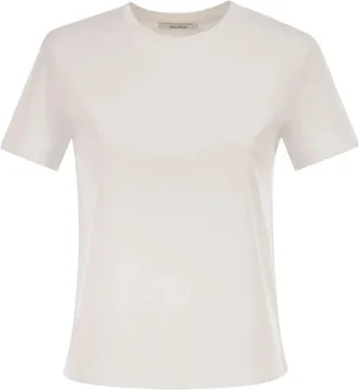 Max Mara Donata T-shirt - Heren - T-shirts - Wit - XS - Katoen - Tops