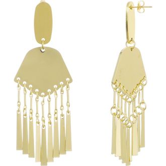 Adornia Statement Drop Earrings in Gold at Nordstrom Rack