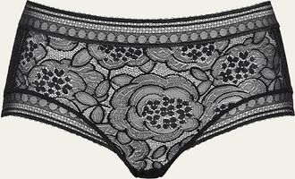 Eres Farandole Floral Lace Boyshorts
