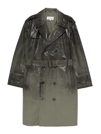 Maison Margiela Trench Gradient Coated Cotton