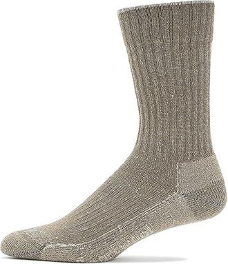 Smartwool Hike Classic Edition Light Cushion Second Cut Crew Socks Crew Cut Socks Shoes Taupe : LG (US Mens Shoe 9-11.5 - Womens Shoe 10-12.5)