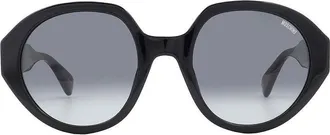 Moschino Round-Frame Sunglasses - Black