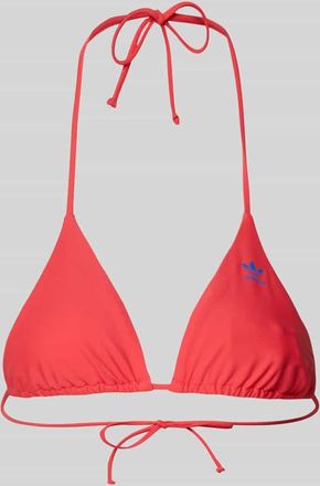 adidas Originals Bikini-Oberteil mit Label Print Modell ADIC BIKINI TOP BLACK in Rot, Gr&ouml;&szlig;e 34