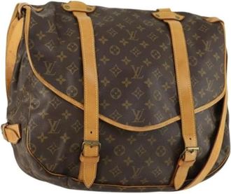 Louis Vuitton Pre-owned Cross Body Bags, female, Brown, Size: ONE SIZE Pre-owned Vintage Cross Body Bag