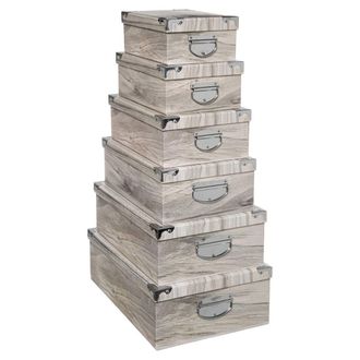 5five Simply Smart 5five Simply Smart - 6 Cajas Esquineras Mtl Wild Life - 5five