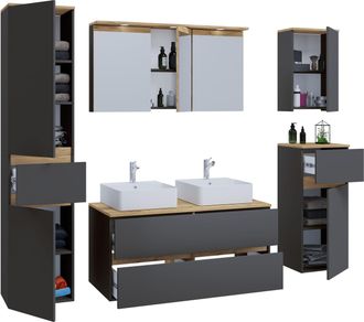 VCM Conjunto De Muebles De Ba&ntilde;o Con Lavabo Cosila-i 111 165x191x51 - Vcm