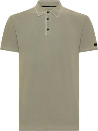 Roberto Ricci Design Salie Groene Technische Polo Shirt - Heren - Polos - Groen - L - Tops