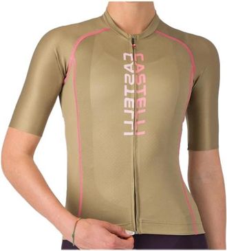Castelli Unlimited 2 Jersey Velotrikot f&uuml;r Damen | beige